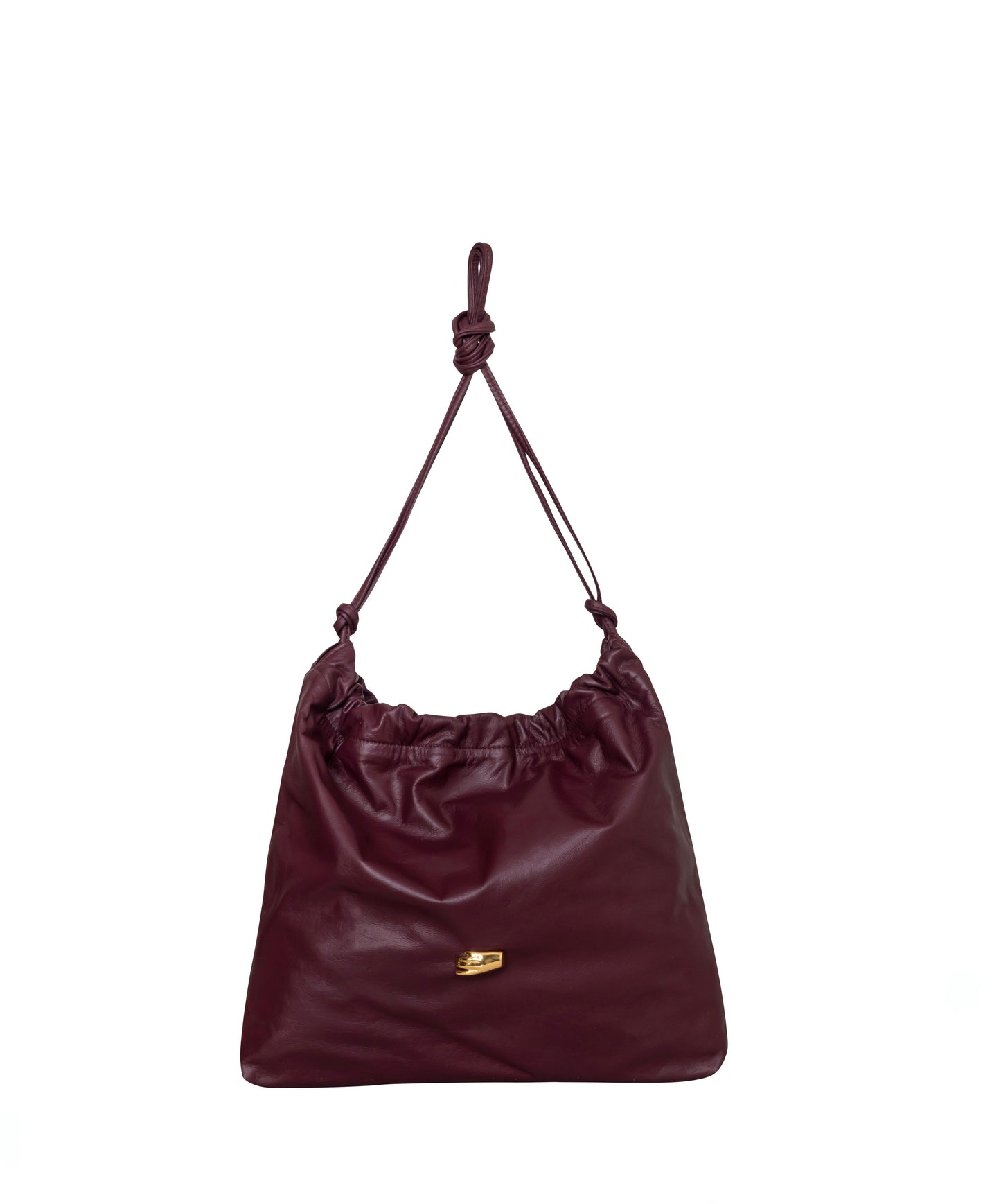 Le Sac G Black Leather Bag