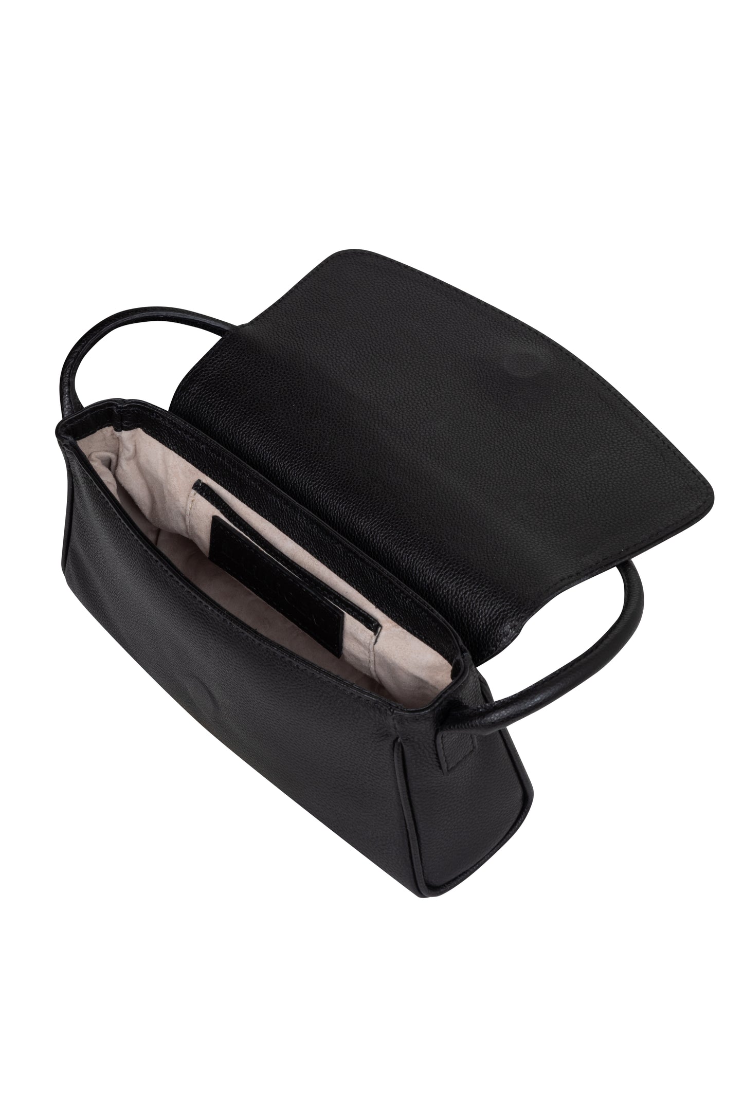 Cannoli S Black Leather Bag