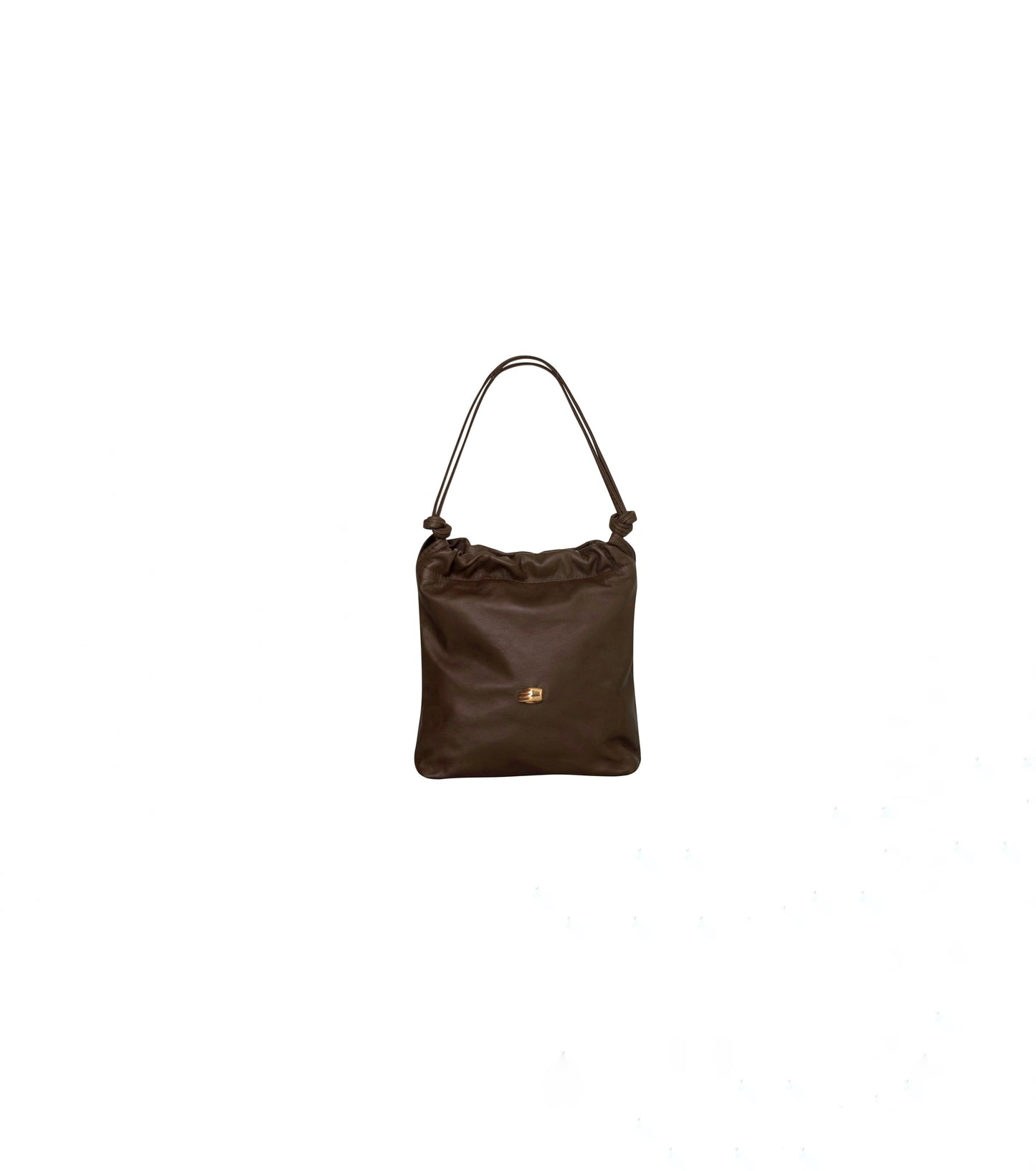 Le Sac Petite Burgundy Leather Bag