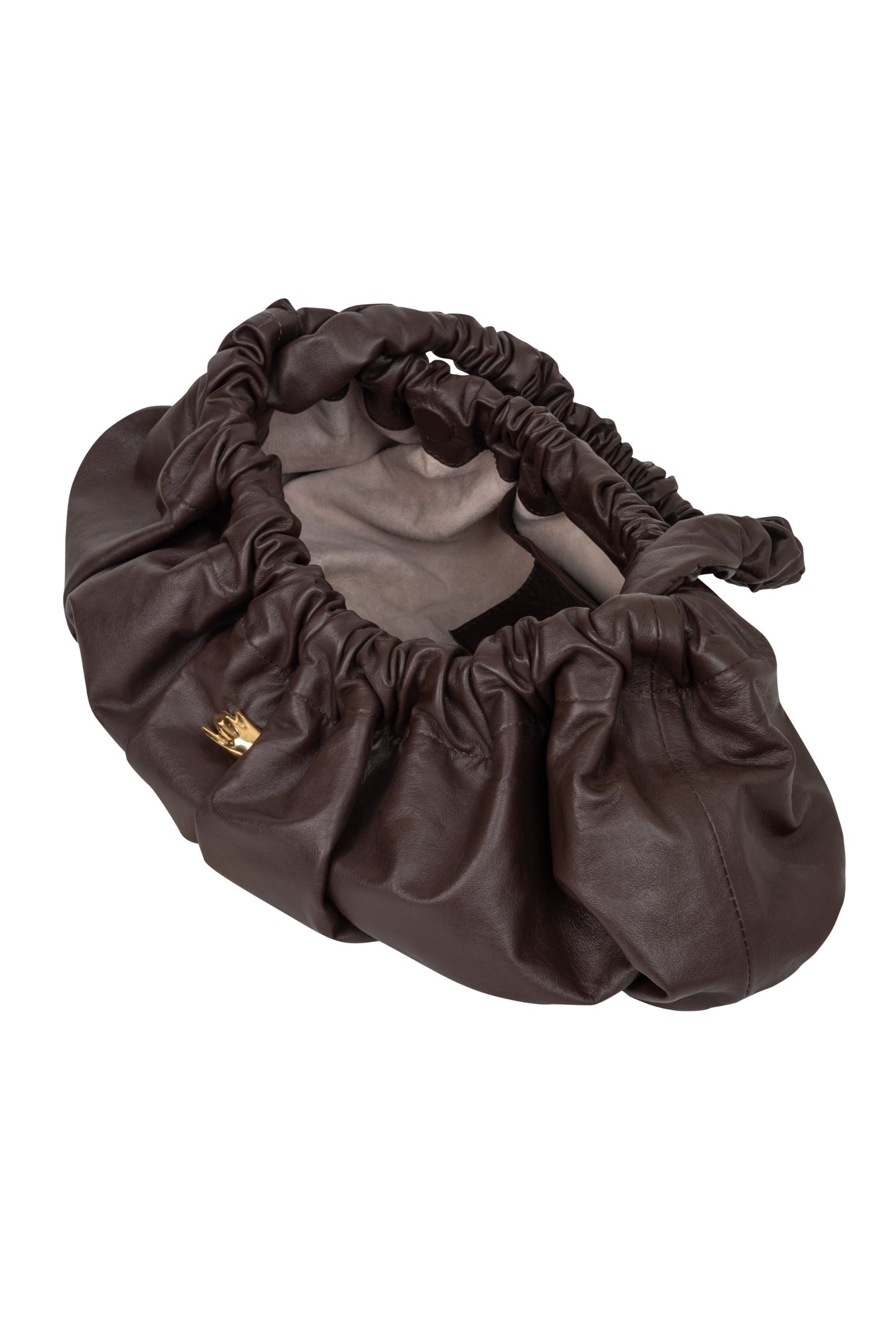 Pierre G Chocolate Leather Bag