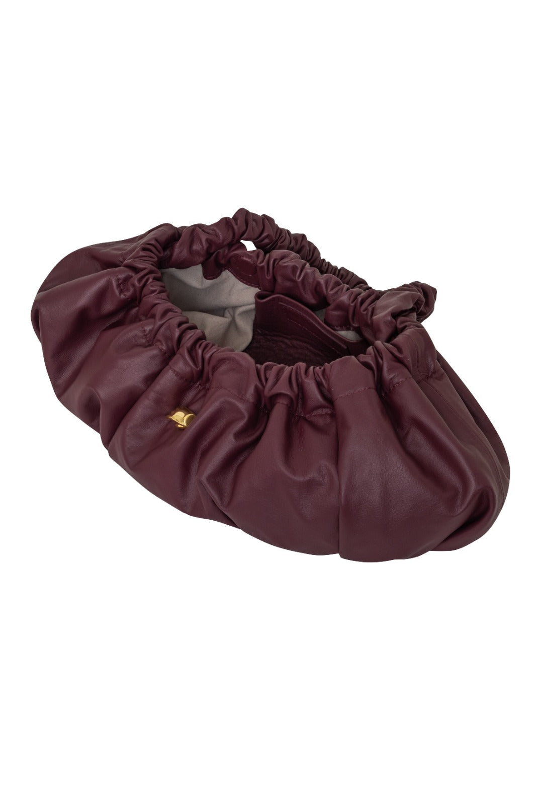 Pierre G Burgundy Leather Bag