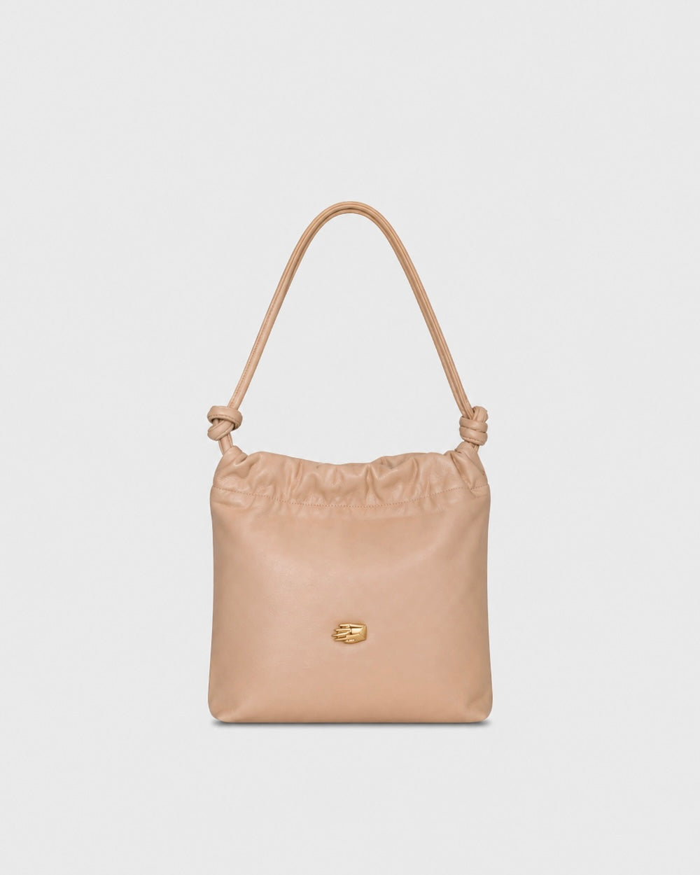 Le Sac Petite Burgundy Leather Bag