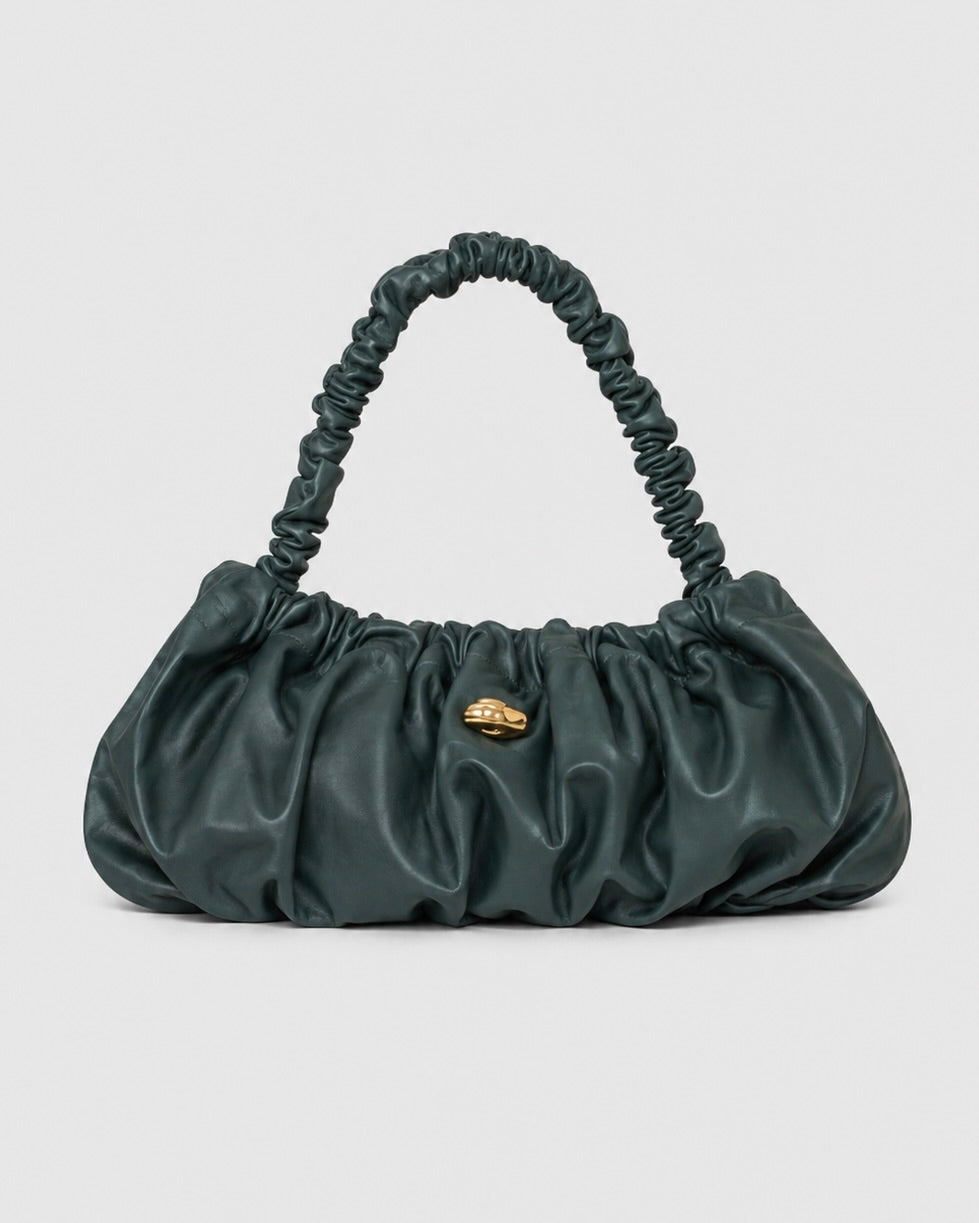 Pierre G Chocolate Leather Bag