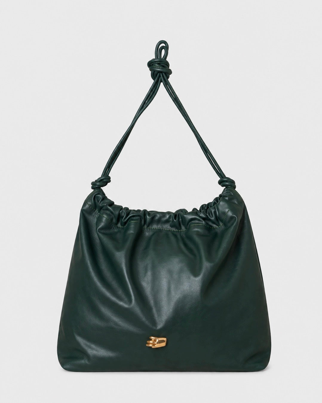 Le Sac G Burgundy Leather Bag