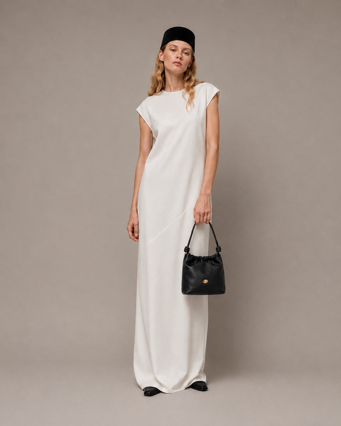 Le Sac Petite Honey Leather Bag