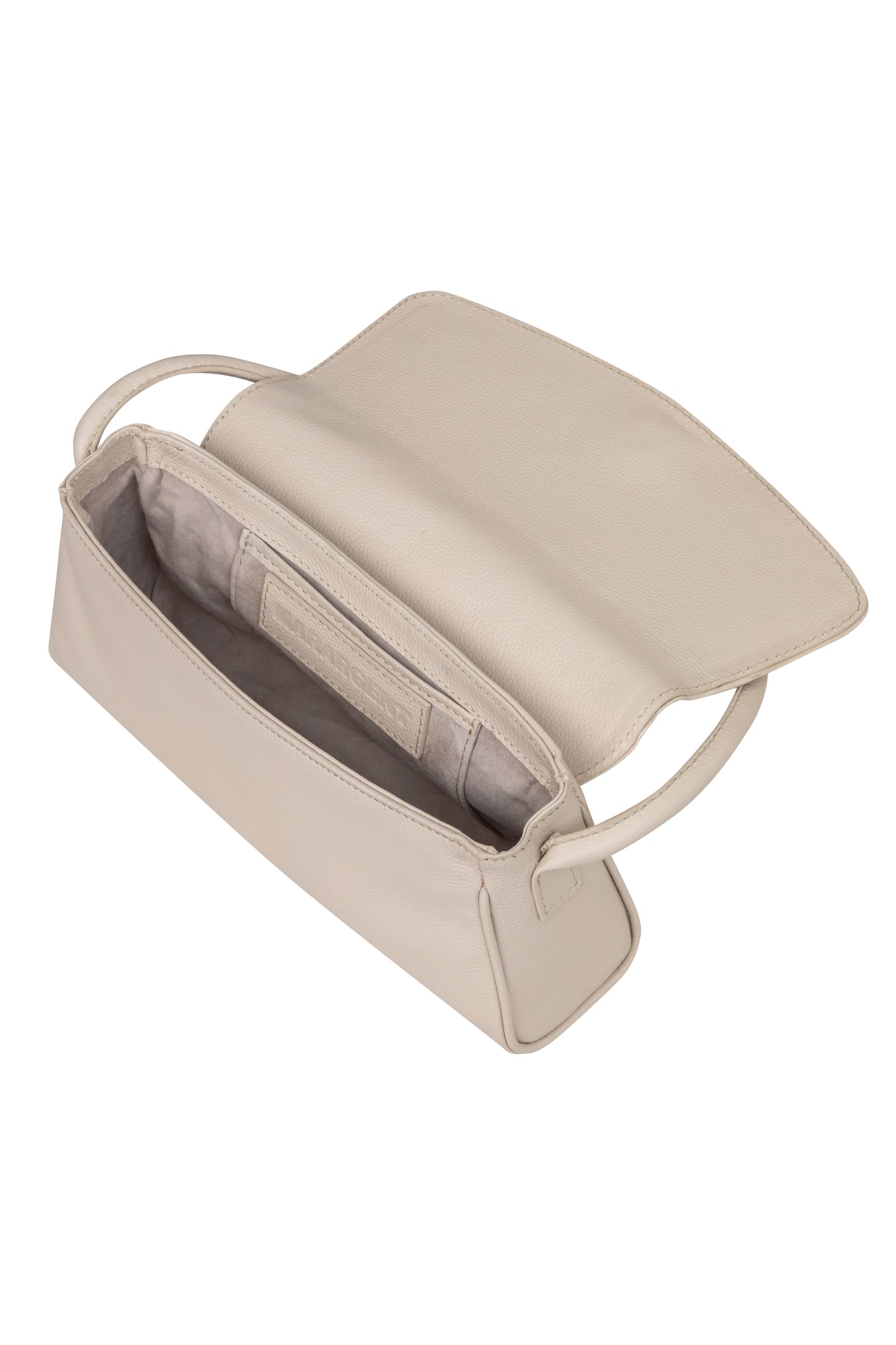 Cannoli S Cream Leather Bag