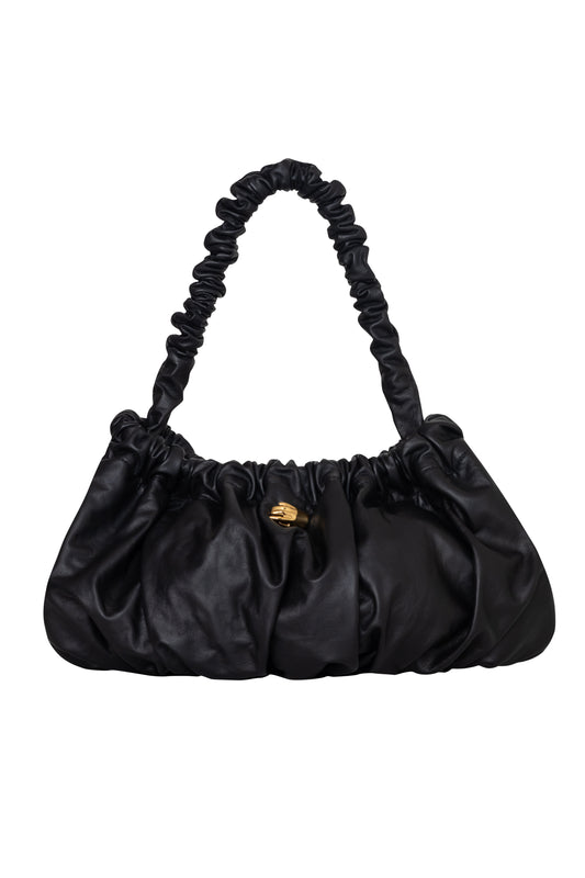 Pierre G Black Leather Bag