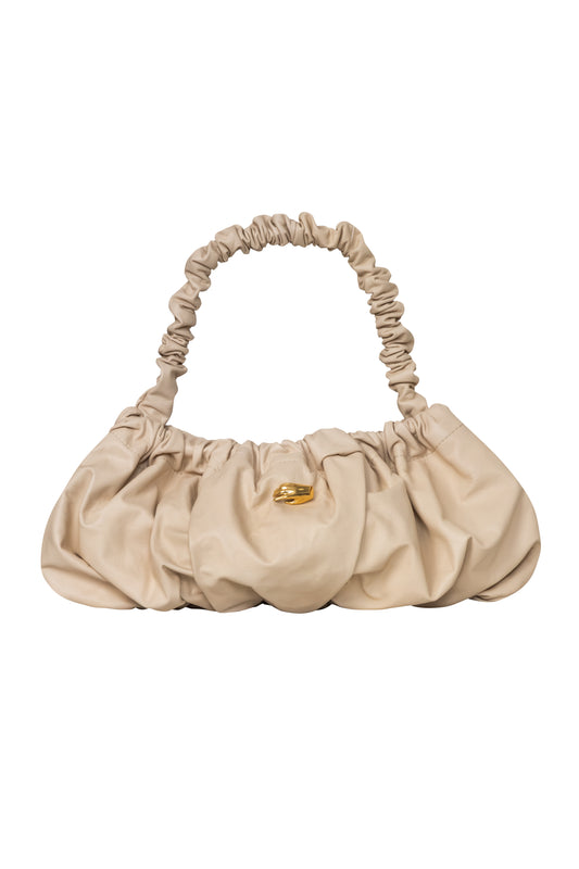 Pierre G Cream Leather Bag
