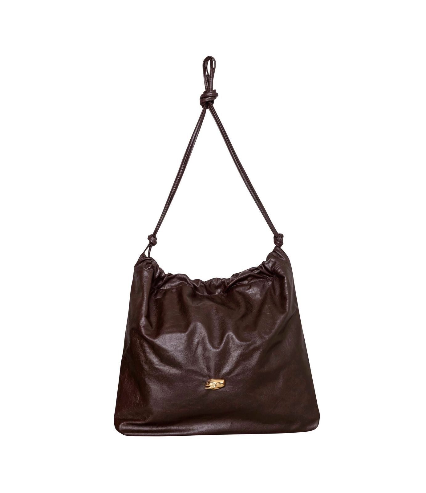 Le Sac G Black Leather Bag