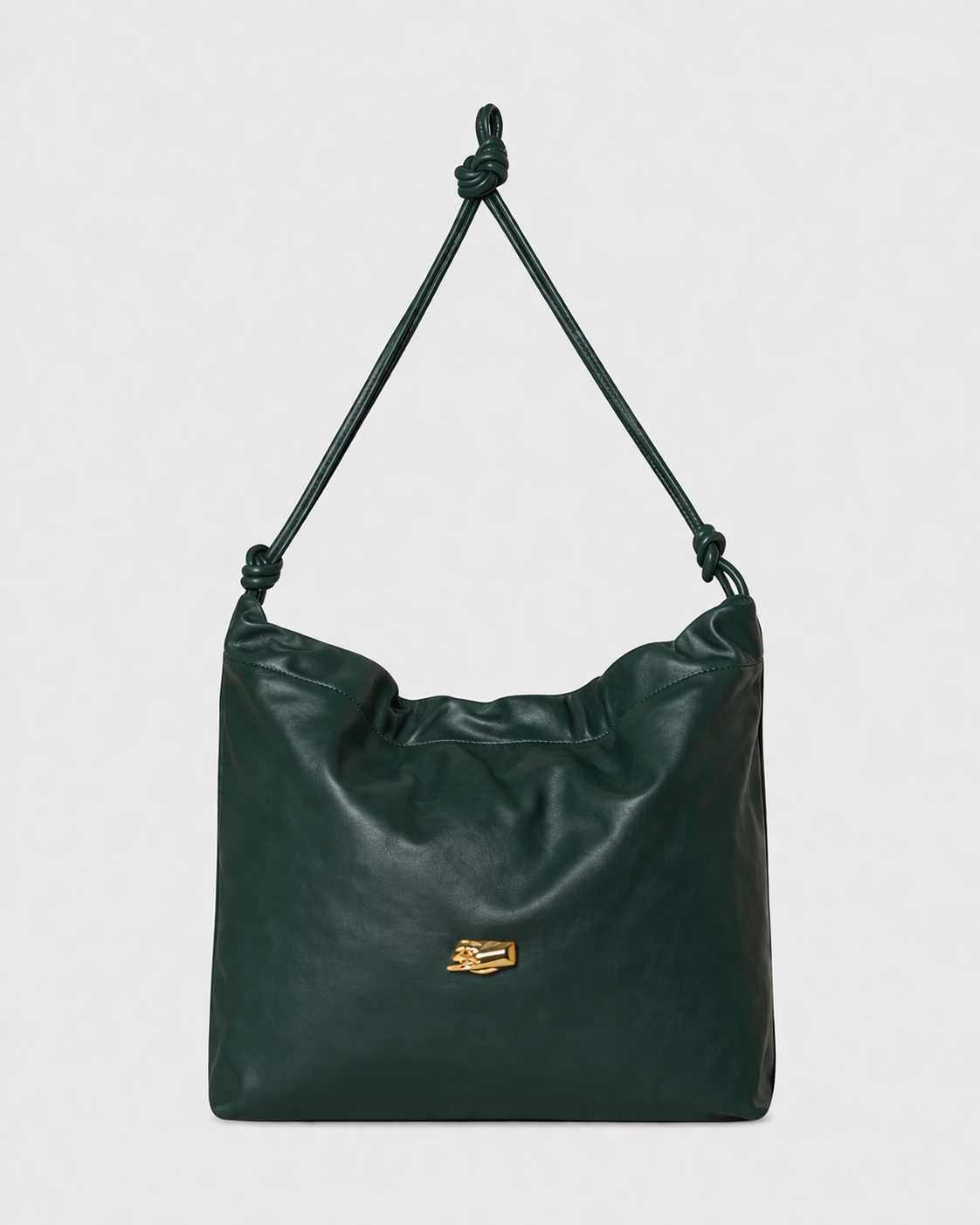 Le Sac M Burgundy Leather Bag