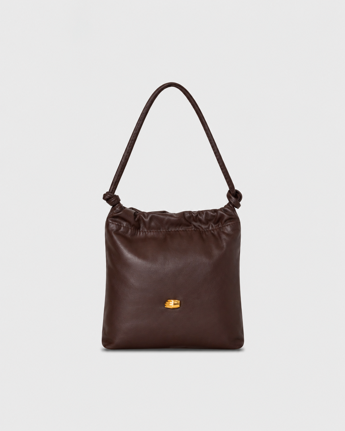 Le Sac Petite Beige Leather Bag