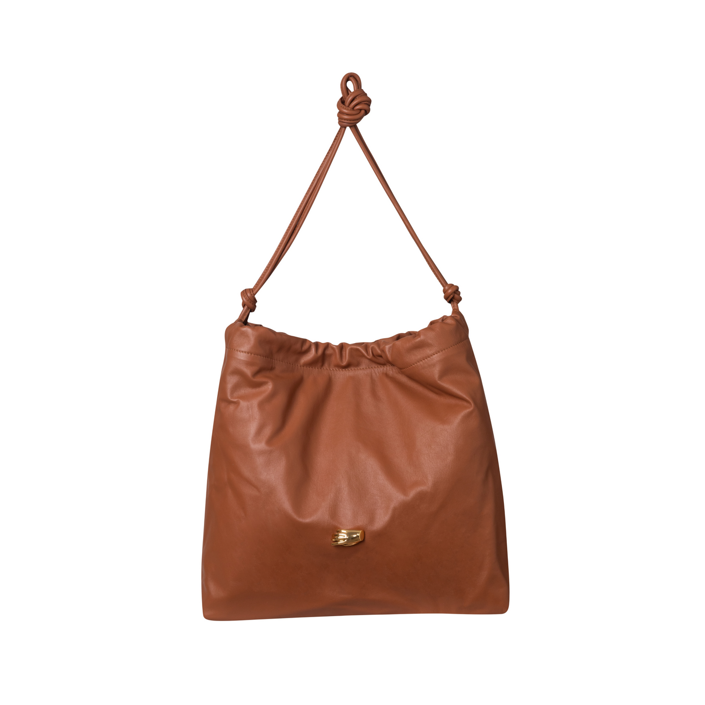 Le Sac G Honey Leather Bag