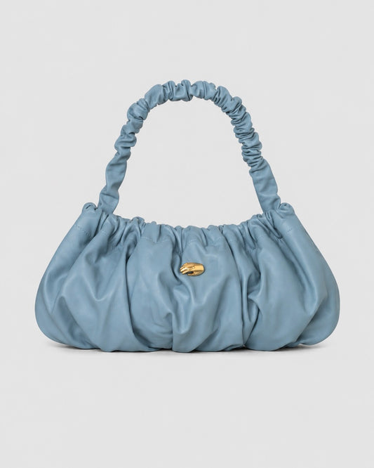 Pierre G Blue Leather Bag