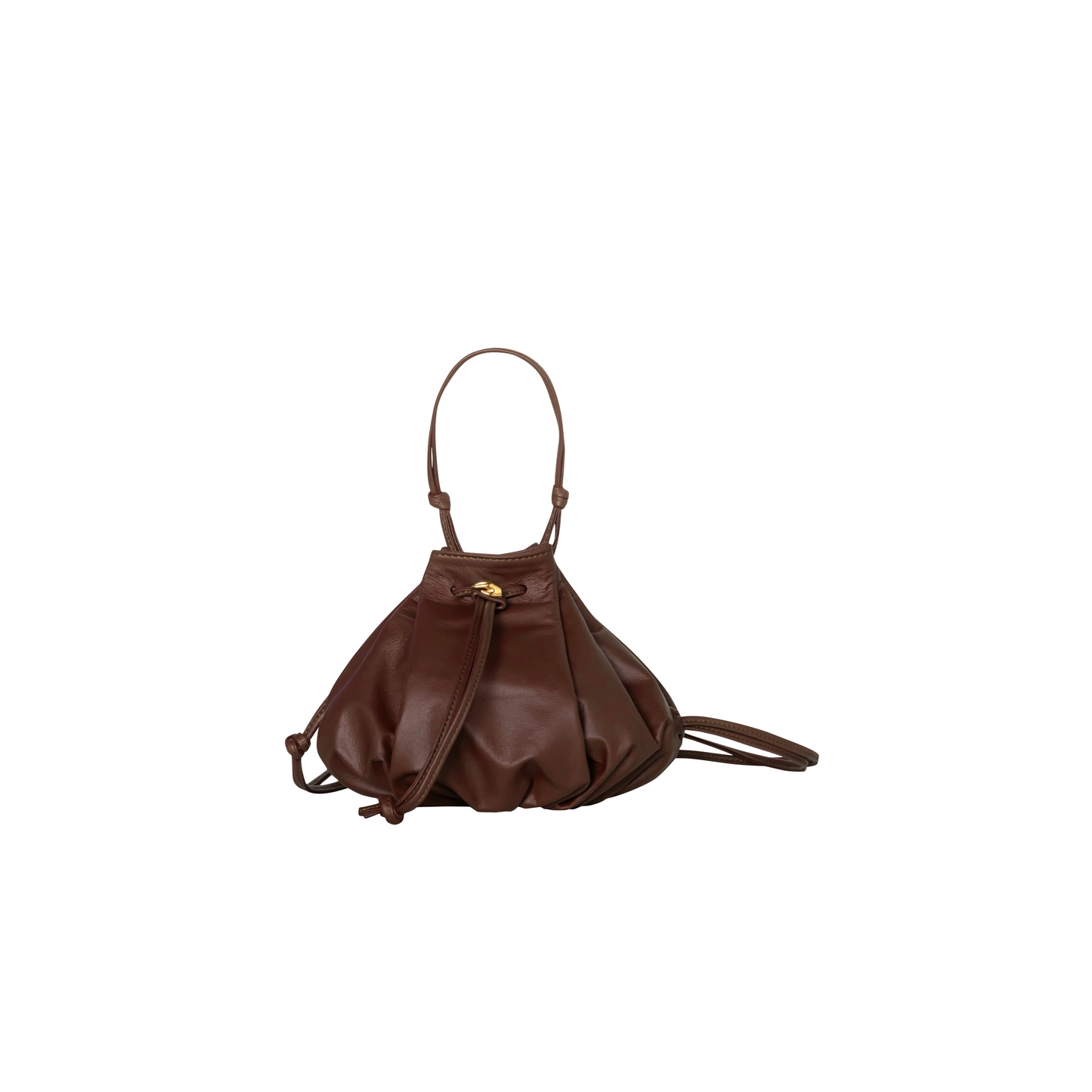 Alpha Bottle Green Leather Bag