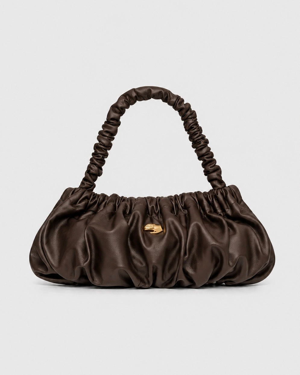 Pierre G Chocolate Leather Bag