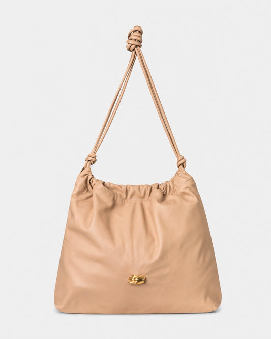 Le Sac G Beige Leather Bag