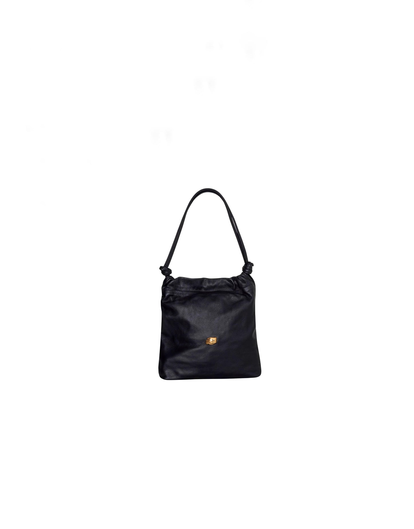 Le Sac Petite Chocolate Leather Bag