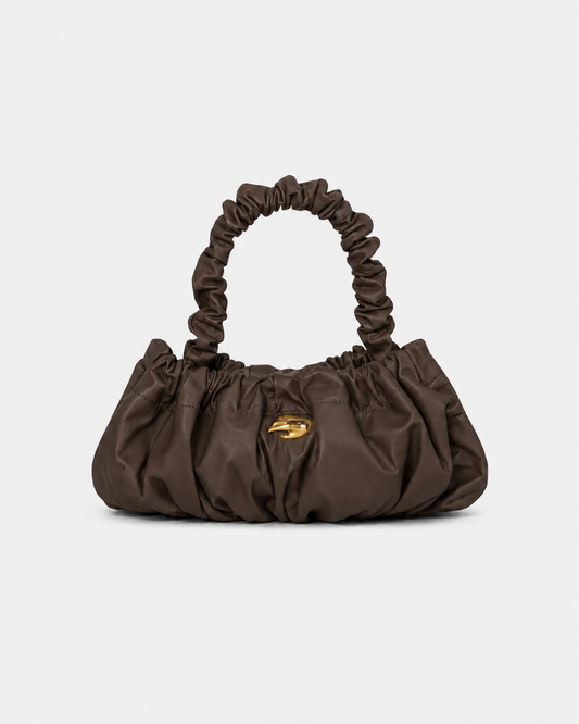 Pierre M Chocolate Leather Bag