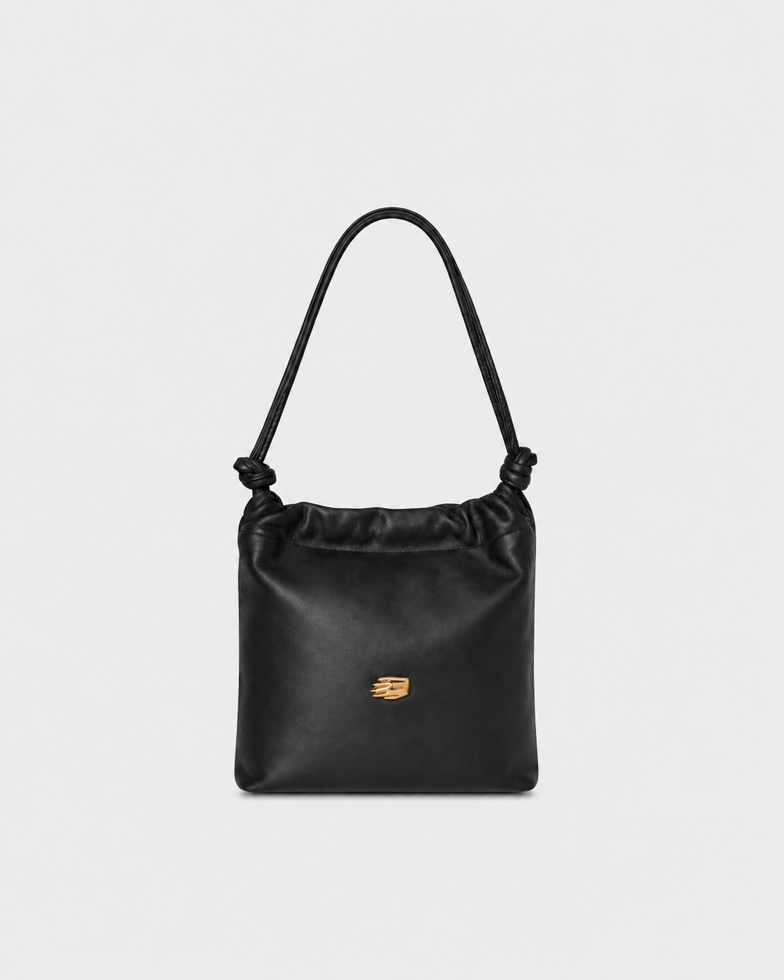 Le Sac Petite Beige Leather Bag