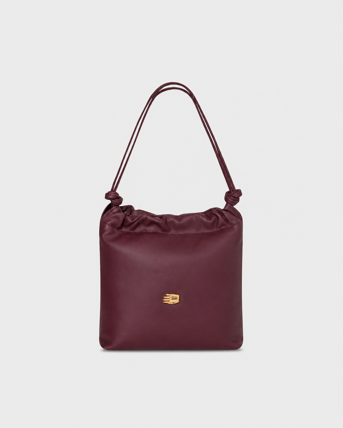 Le Sac Petite Beige Leather Bag