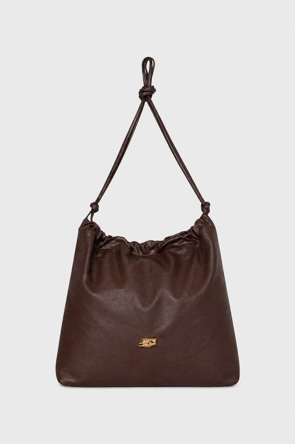 Le Sac G Blue Leather Bag