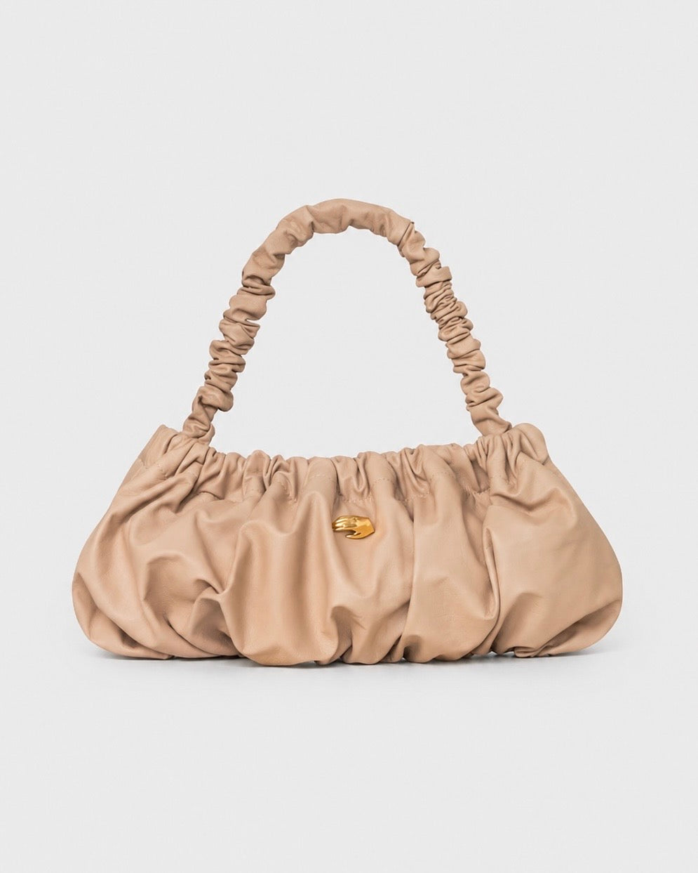Pierre G Cream Leather Bag