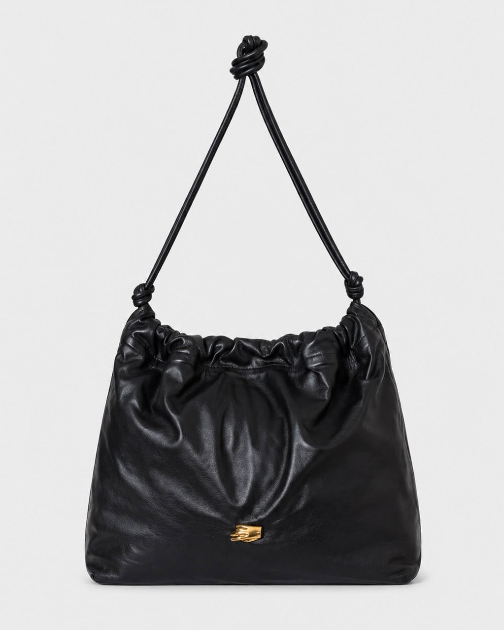 Le Sac G Burgundy Leather Bag