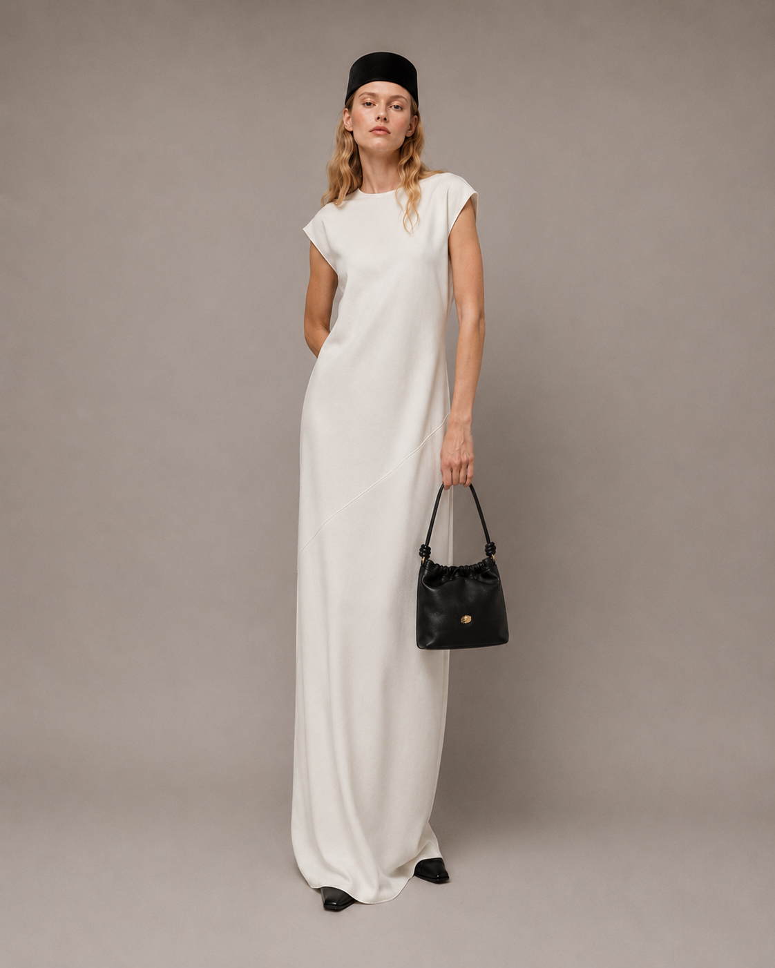 Le Sac Petite Honey Leather Bag