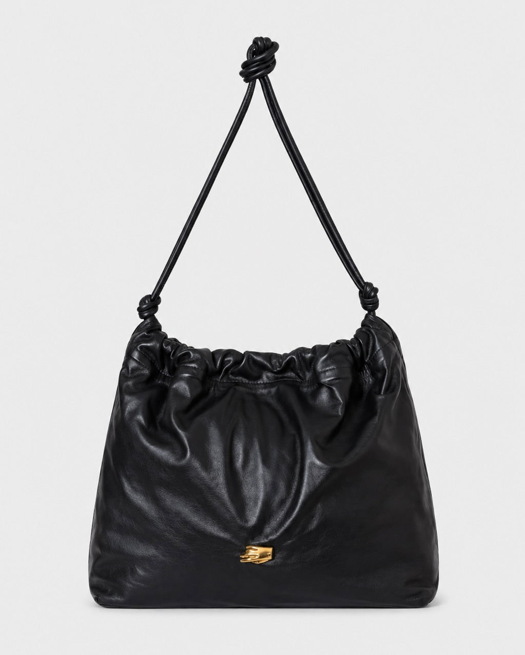 Le Sac G Blue Leather Bag