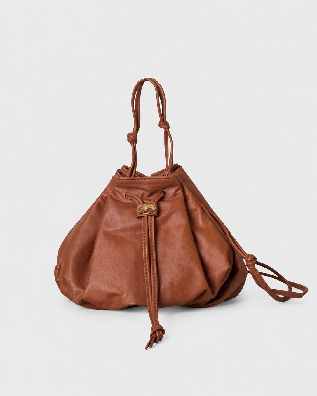 Alpha Burgundy Leather Bag