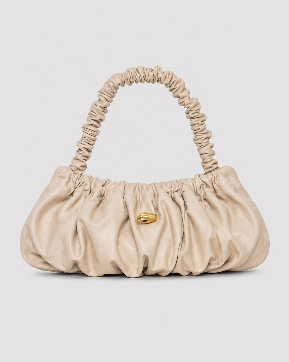 Pierre G Bottle Green Leather Bag