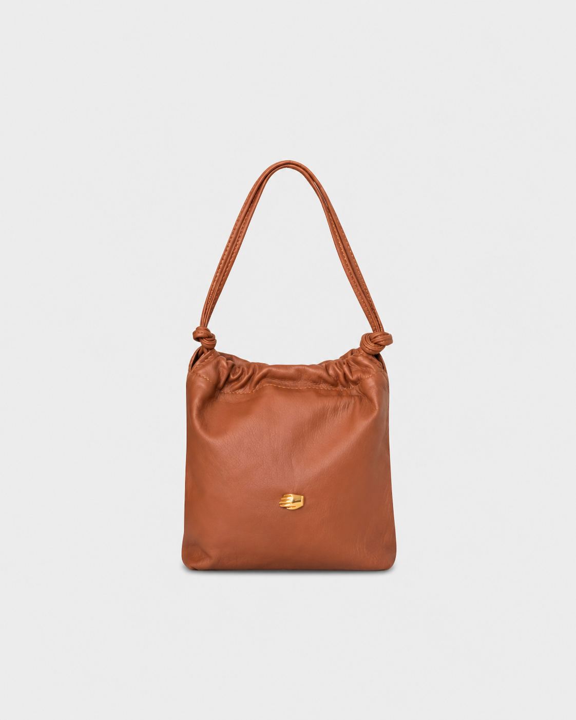 Le Sac Petite Burgundy Leather Bag