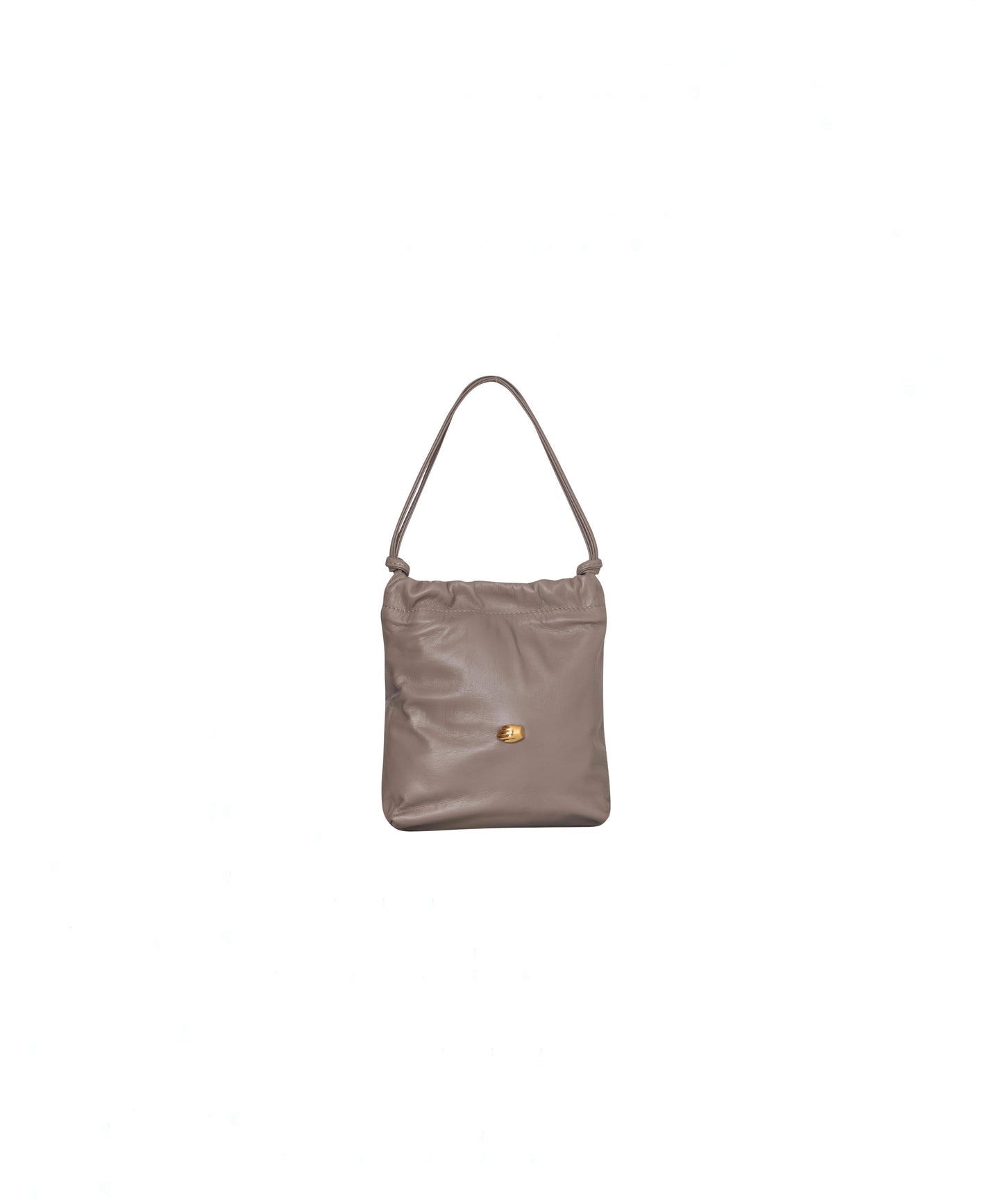 Le Sac Petite Chocolate Leather Bag