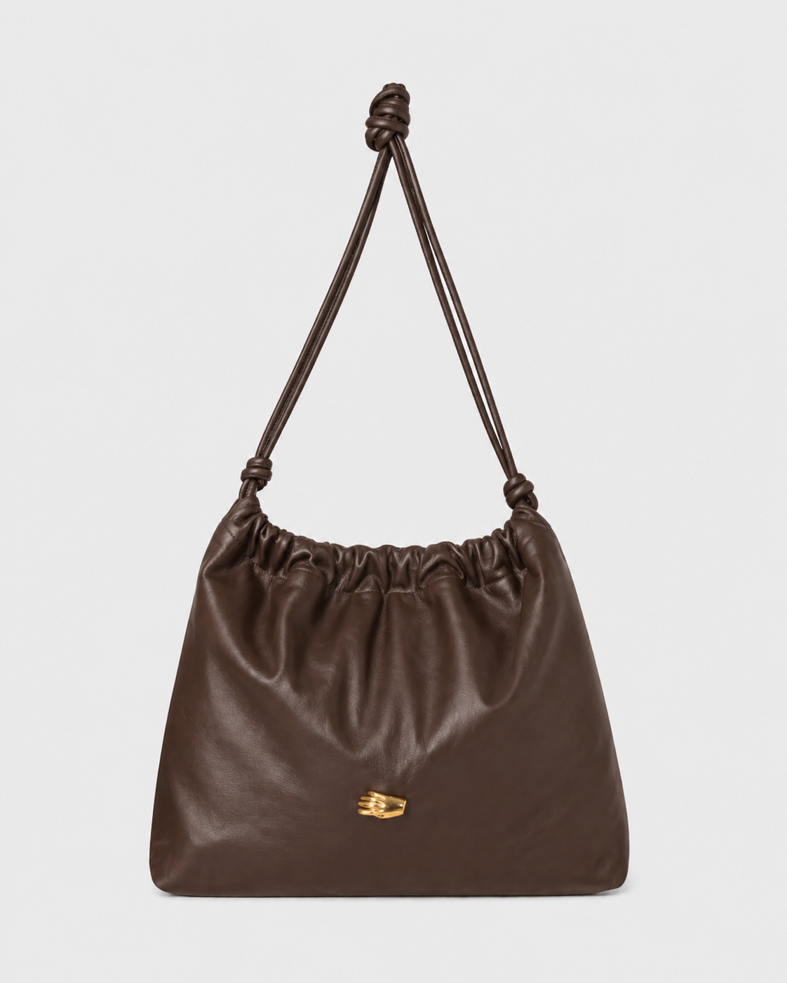 Le Sac G Burgundy Leather Bag