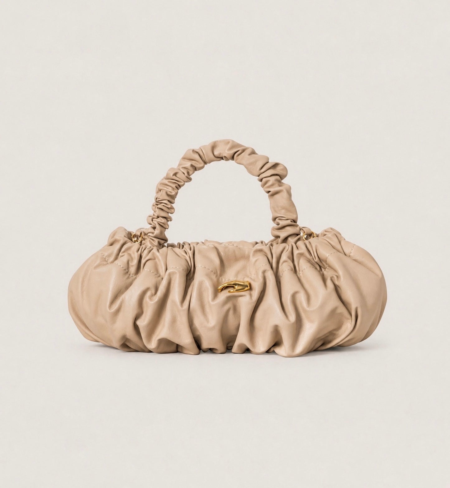 Pierre M Blue Leather Bag