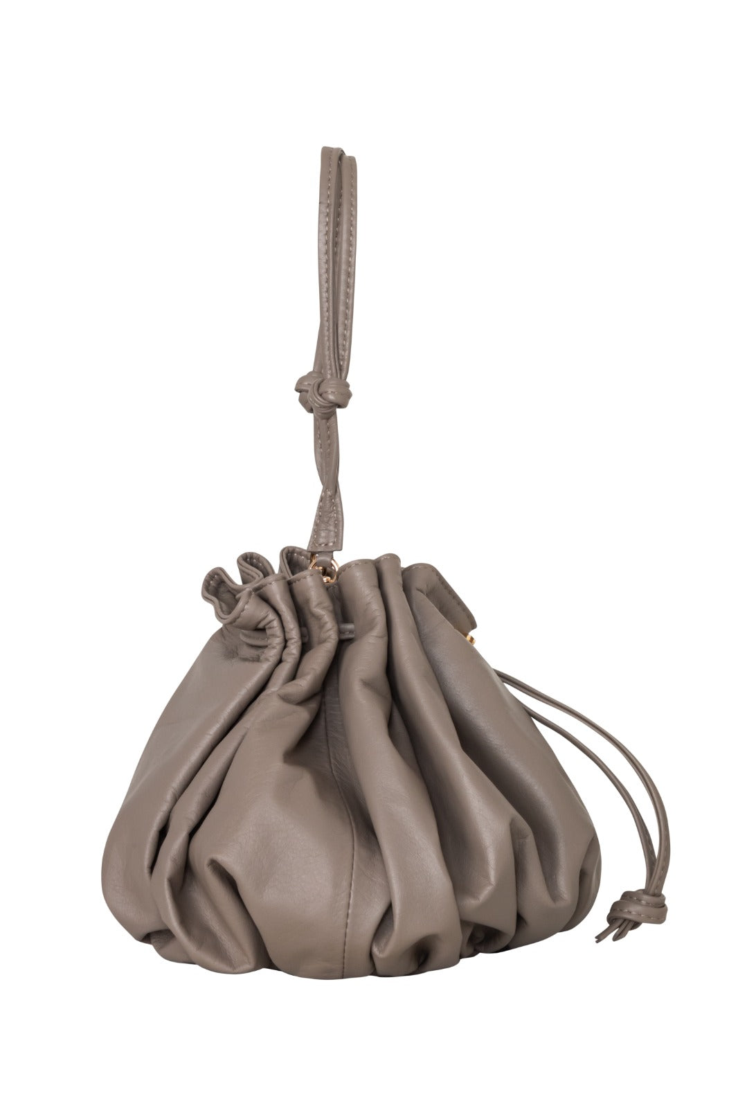 Alpha Taupe Leather Bag